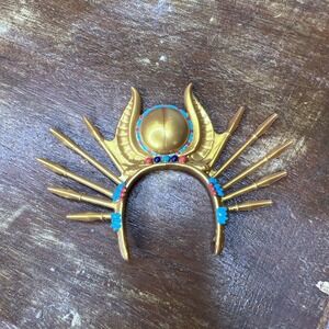 Monster High Cleo Monster Ball 2023 Gold and Teal Headdress Headband ONLY DOLL